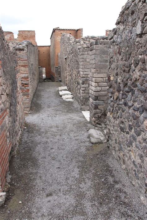 VIII 2 7 13 14 16 Pompeii October 2020 Looking North Along Rear