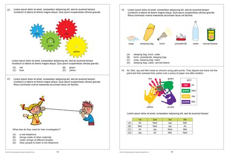 ICAS Year 3 Test Maths English Science More ICAS Assessments