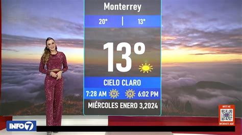 Clima En Monterrey Hoy De Enero Ambiente Templado