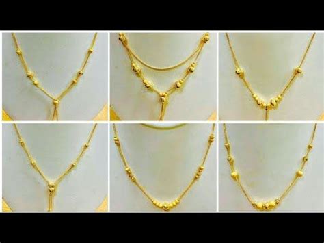 Beautiful Gold Chains Designs Pendant Designs Jewellery Designs For