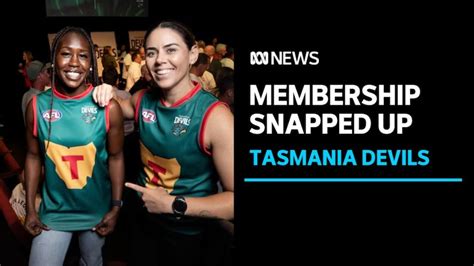 New Tasmania Devils AFL team exceeds membership target - ABC News