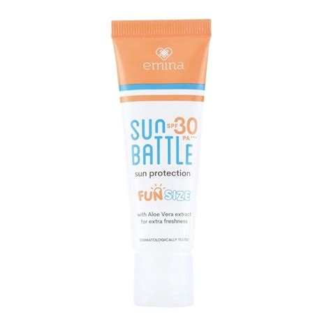 Jual Emina Sun Battle SPF 30 PA 23ml Shopee Indonesia