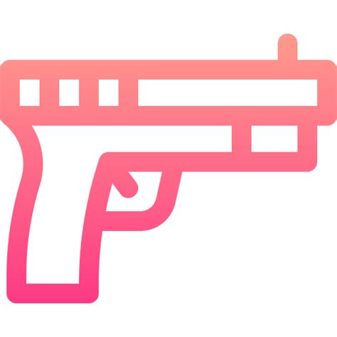 Gun Basic Gradient Lineal Color Icon