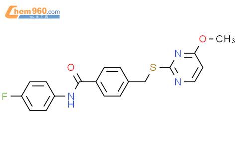 Benzamide N Fluorophenyl Methoxy Pyrimidinyl