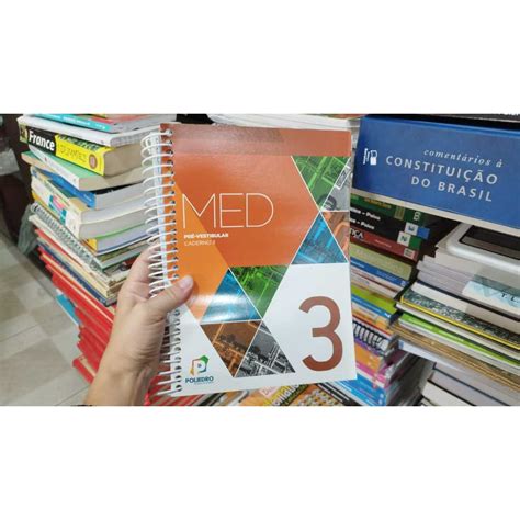 Livros Apostilas Poliedro Pre Vestibular Medicina Caderno N 3