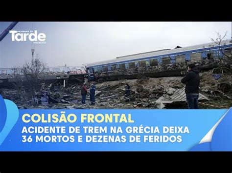 Acidente De Trem Na Gr Cia Deixa Pelo Menos Mortos E Dezenas De