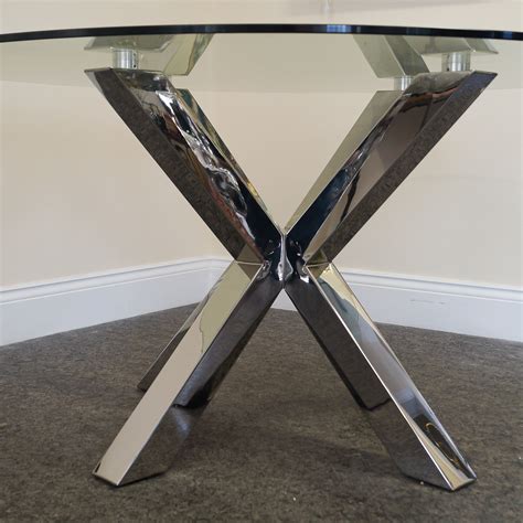 Glass Round Dining Table Charlottes Interiors