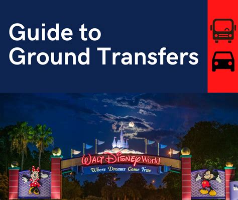 Guide to Disney World Airport Transportation — OrlandoParksGuy