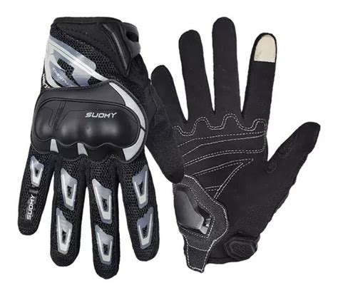 Guantes Para Moto Suomy Mesh Protect Y Touch Screen Cuotas Sin Inter S