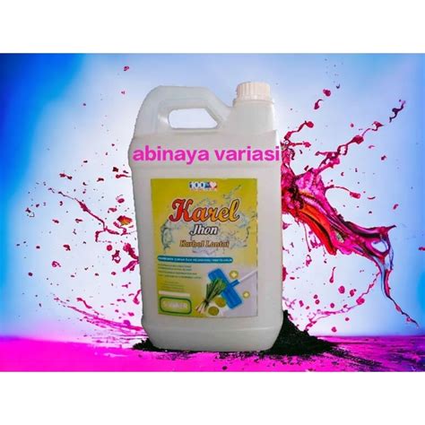 Jual Karbol Sereh Bembersih Lantai 5 Liter Shopee Indonesia