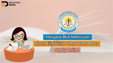 B Ed Form Haryana Last Date Of B Ed Admission 2023 Fees