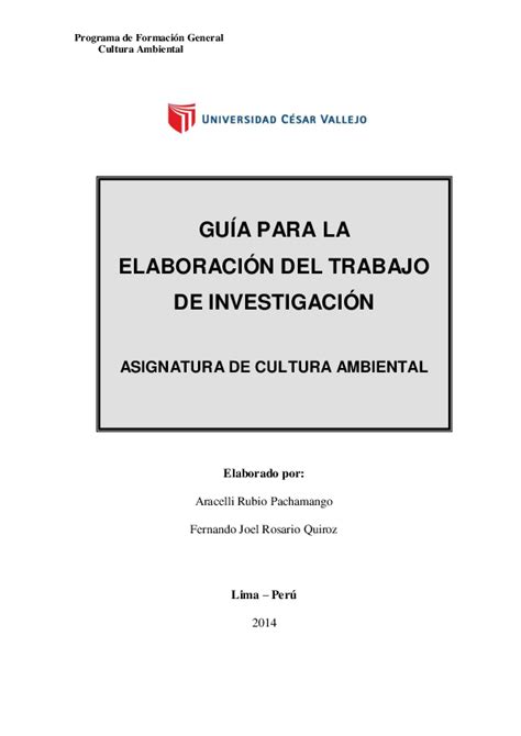 Pdf Guía Para La Elaboración De Ensayo