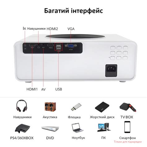 Купить портативный проектор TouYinger Q9 (bluetooth version) в Украине ...