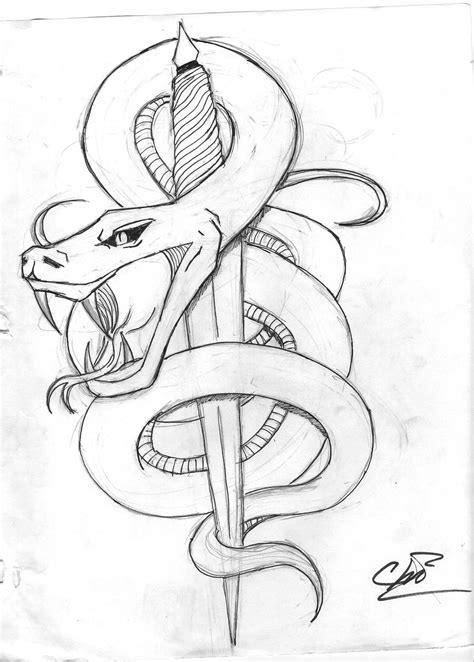 Snake Tattoo Design by Cupcakes62194 on DeviantArt