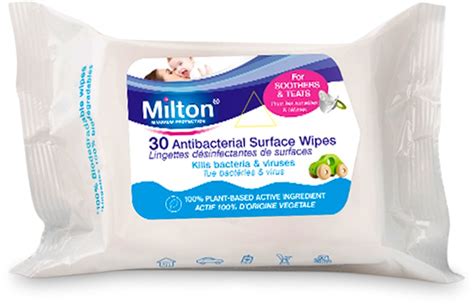 Milton 30 Antibacterial Surface Wipes Medino