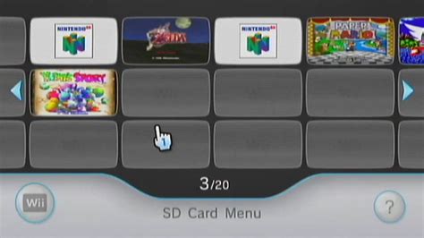 Wii System Menu Version Play Games From An Sd Card Sdhc Card