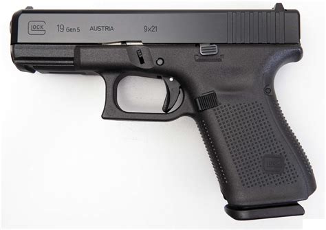 Pistola Semiautomatica Glock 1719 Gen 5 Cal 9x21 Armeria Lo