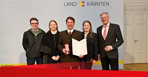 LH Kaiser zeichnete verdiente Kärntnerinnen und Kärntner aus SPÖ Kärnten