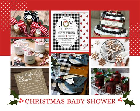 Christmas Baby Shower Ideas Baby Shower Ideas 4u