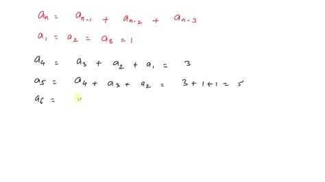 Solved A Sequence Is Defined Recursively By The Given Formulas Find