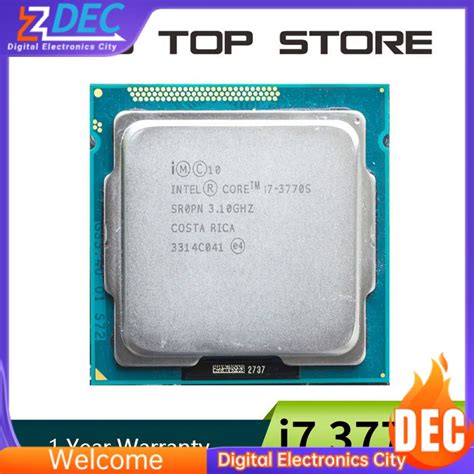 Processador Intel Core I7 3770s Usado Quad Core 31 Ghz L3 8m 65w