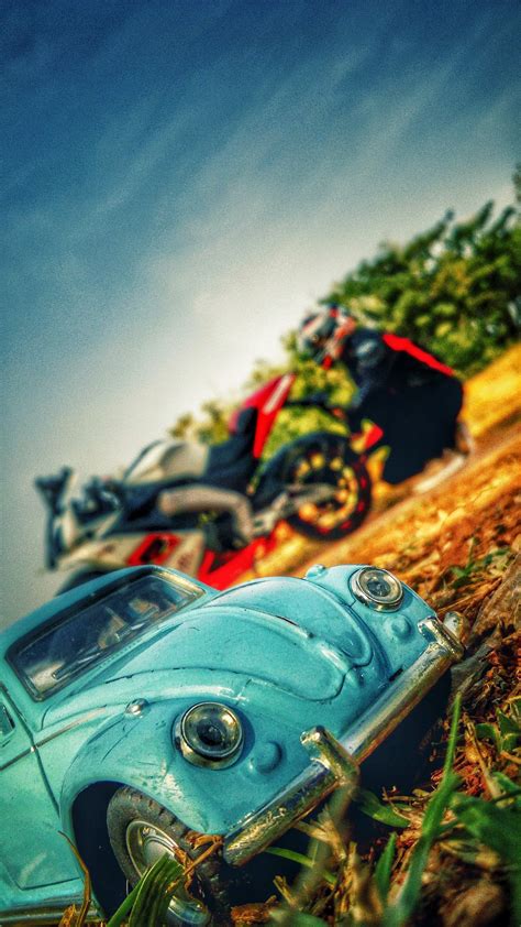 Toy car miniature photography by omemab on Behance