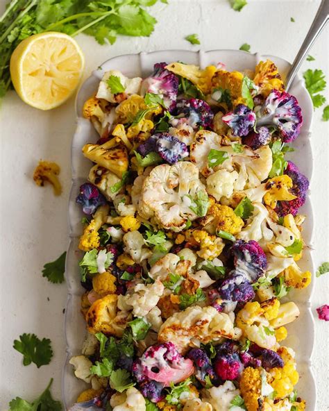 Roasted Purple Cauliflower Salad Artofit