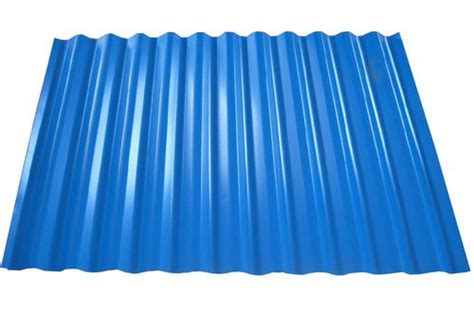 Blue Corrugated Sheet Thickness 0 30 To 0 80 Mm Rs 60 Kilogram ID