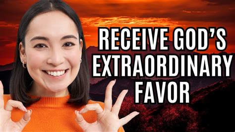 Say This Powerful Prayer To Receive God S Extraordinary Favor Youtube