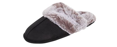 Jessica Simpson Womens Faux Fur Clog Comfy Furry Soft