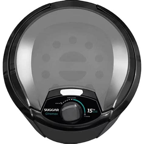 Centrifuga Suggar 15kg 220v - Centrifuga De Roupas Giromax 15kg Suggar Preta 220v - Carrefour