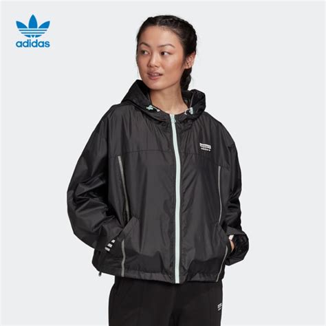 Adidas阿迪达斯官方三叶草女装运动外套gd3077 黑色 30参考身高160~165cm【图片 价格 品牌 评论】 京东