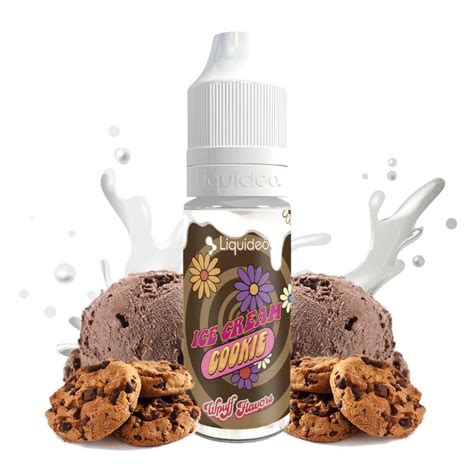 E Liquide Ice Cream Cookie Wpuff Flavors 10ml Liquideo E Vape