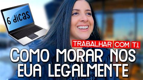 COMO MORAR NOS EUA LEGALMENTE 2022 YouTube