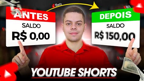 Como Ganhar R150 Por Dia Com Youtube Shorts Sem Aparecer Ou Investir