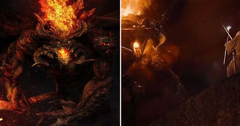 Lord Of The Rings: 10 Facts About The Balrog From The Books The Movies ...