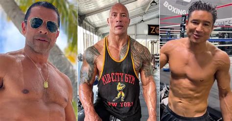 Hollywood's Best Thirst Traps Of 2022: Mario Lopez, Jason Momoa & More