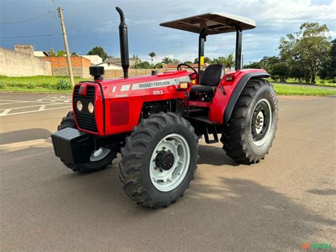 Trator Massey Ferguson 283 4X4 Ano 2008 Advanced Em Artur 755450