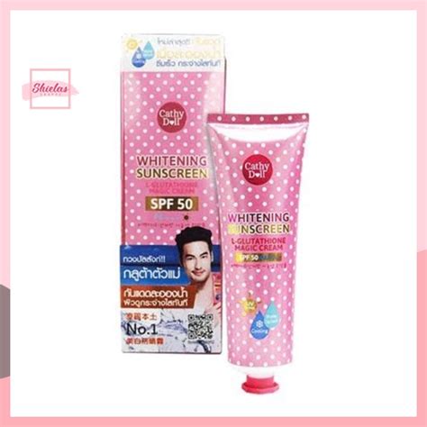 Cathy Doll L Glutathione Magic Cream Spf Whitening Sunscreen Ml