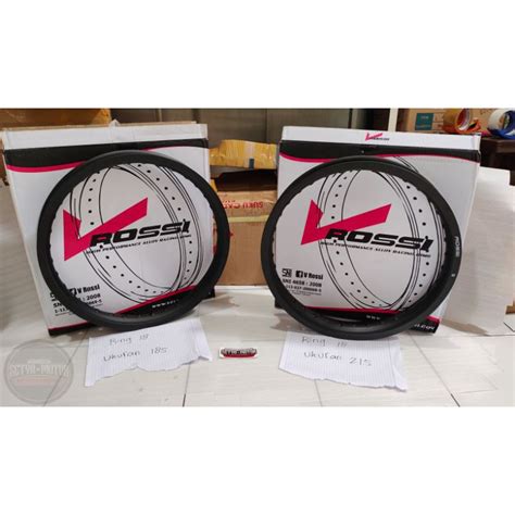 Jual Velg Rossi Ring Ukuran Hitam Doff Shopee Indonesia