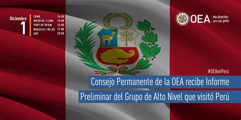 Consejo Permanente De La Oea Recibe Informe Preliminar Del Grupo De