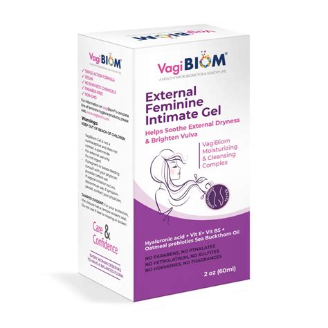 Biom Probiotic Vaginal Gel Hidratante Externo Cido Hialur Nico