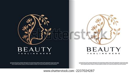 Beauty Women Logo Design Creative Concept Stock Vector (Royalty Free ...