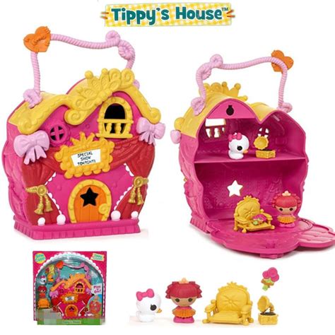 Mini Lalaloopsy Tinies Houses Tippy' s Hous Set Kids Toys Dolls for ...