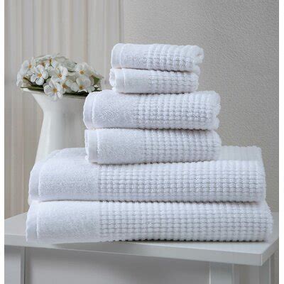 Earline Piece Turkish Cotton Towel Set Reviews Allmodern