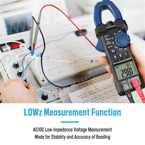 Snapklik Digital Clamp Meter 6000 Counts Auto Range TRMS