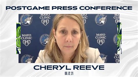 Cheryl Reeve Postgame Press Conference June Youtube