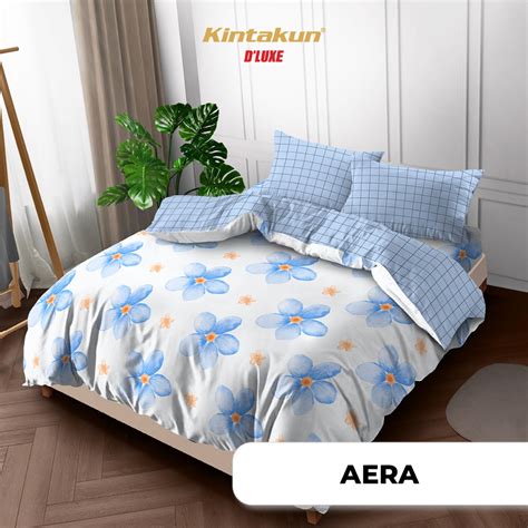 Jual Kintakun Bedcover Set Fitted Aera Aesthetic Minimalis