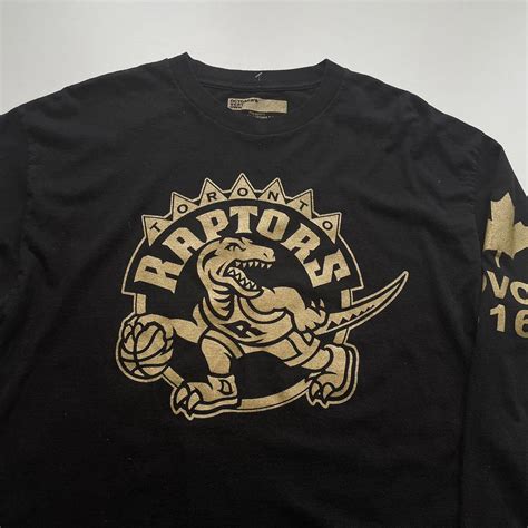 Vintage 2000s Toronto Raptors Ovo Graphic Long Sleeve Shirt Xl Drake Night Nba Ebay