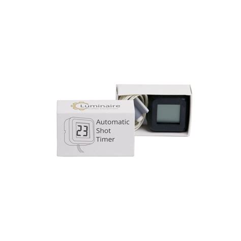 luminaire automatic shot timer coffeeie